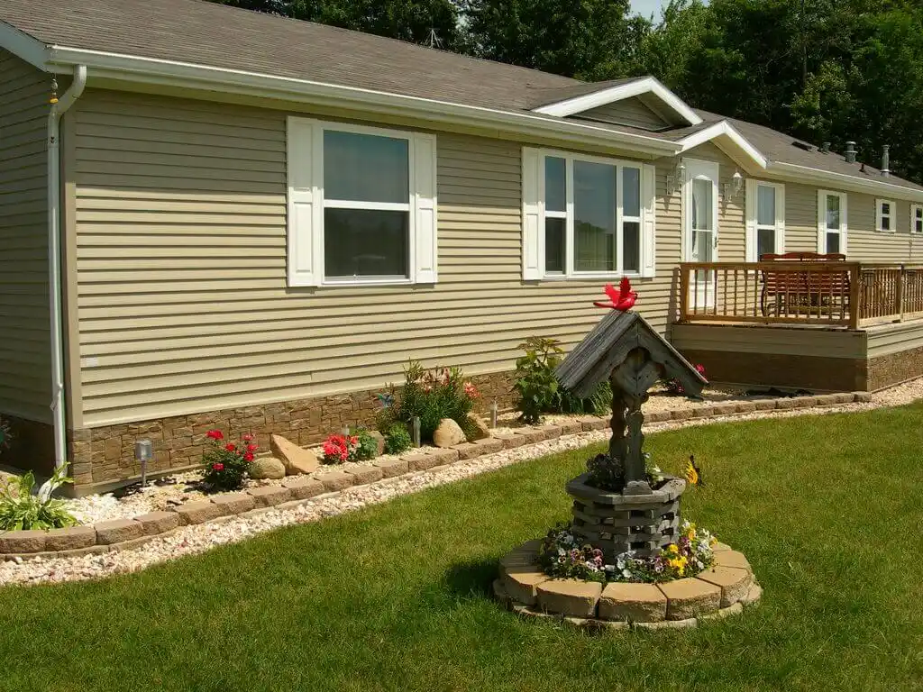 single wide mobile home skirting ideas